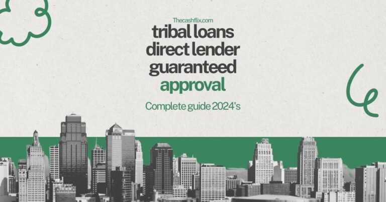 tribal loans direct lender guaranteed approval